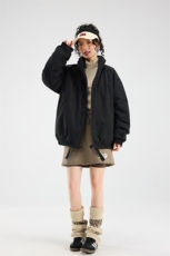 冬季美拉德立领棉服潮流百搭纯色棉衣撞色棉服外套HY8822-P75，男装棉衣，星座610B-1
