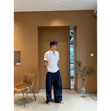 【量大价优】天丝亚麻休闲裤ootd穿搭K08001P55，男装休闲裤，星座1004（原星座815-3）