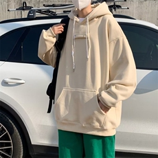 美式复古情侣卫衣男连帽百搭宽松上衣春秋季潮牌W017-P40，男装卫衣，星座1109-3
