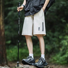 夏季五分裤休闲沙滩裤速干透气裤宽松花短裤DK24015P-25，男装牛仔裤，电商A128