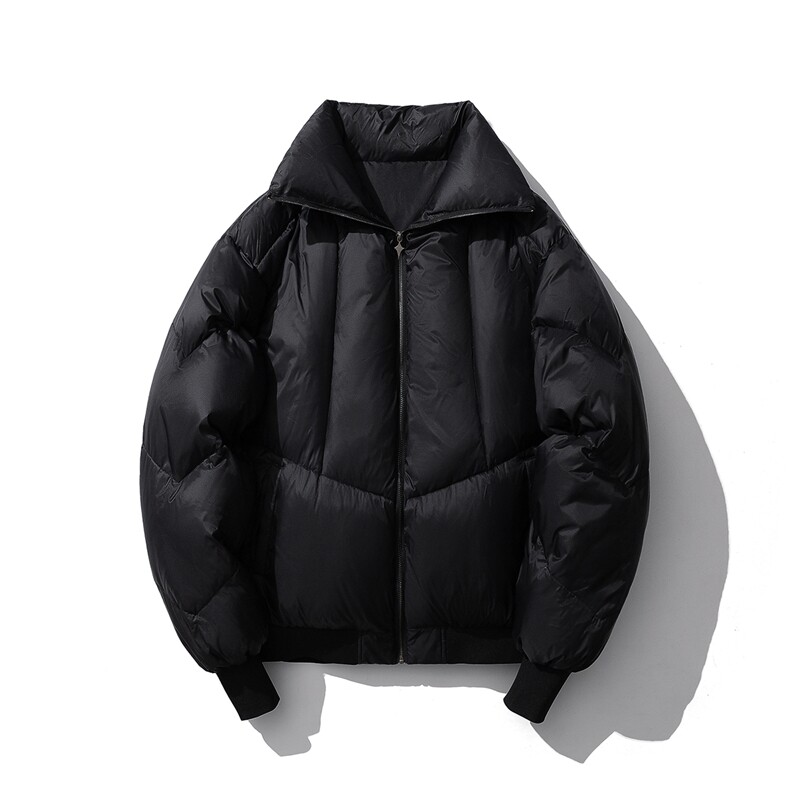 1小众设计盔甲白鸭绒潮流大码M-5XL夹克式羽绒服YR77928P198控298，男装夹克，星座226-2