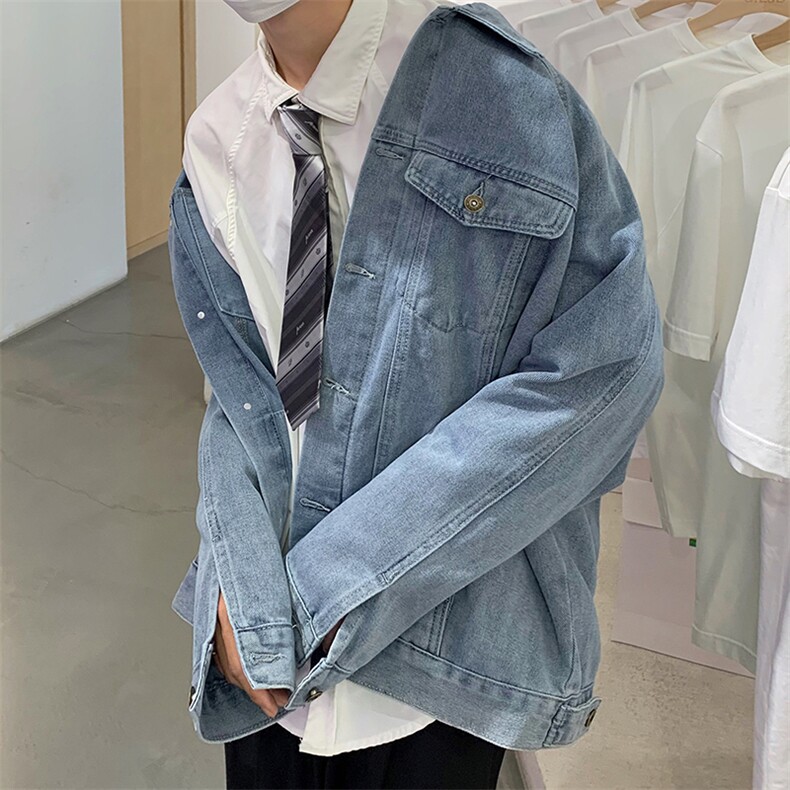 潮流夹克潮男春季牛仔夹克J08P63,男装夹克,星座1116-2