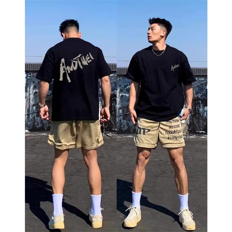 1506/QT1610/P32新款美式纯棉短袖T恤宽松休闲百搭打底T恤男女,男装T恤,星座1506