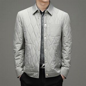 022冬季新款男士短款翻领休闲时尚保暖棉服HM2557-P170图片