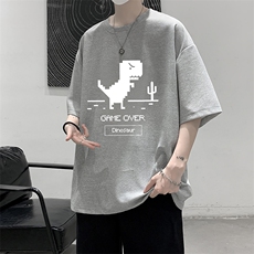 华夫格t恤男短袖男大码五分袖大皂风HT73315-P22，男装T恤，电商A040
