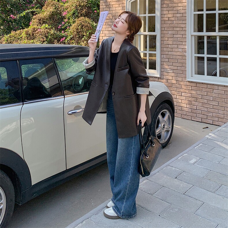 现货新款皮衣外套2C0958968P145K218,女装皮衣,2C095