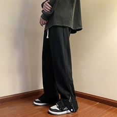 休闲裤男韩版潮流高街帅气2023春秋新款ins宽松百搭长裤K3368-P39，男装休闲裤，星座412-2