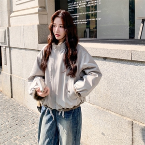 上新！环保毛两面穿派克服2C115-2358-P208-K308图片