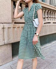 【夏季新款】高档次仿连衣裙，女装连衣裙，梦中秋月