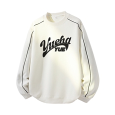 得物供货、复合重磅420克现货圆领卫衣宽松HD019-1-YLT25277-P35，男装卫衣，电商019-1