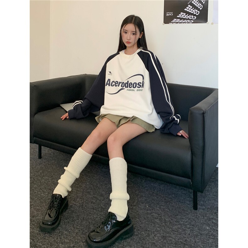 情侣装秋装2025新款宽松卫衣秋季潮男女青少年学生外套潮S234-P58图片