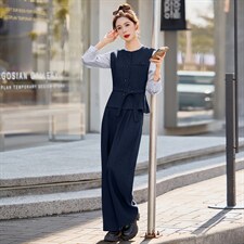 《现货》bao款2026年春季新款马甲套装商务风韩剧穿搭休闲显瘦女，女装套装/套裙，韩宇舍