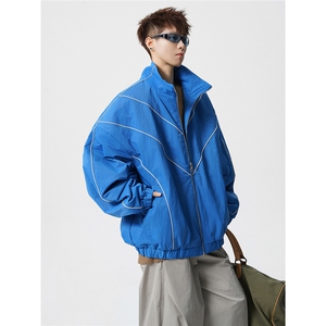 可二开机能防寒棉服M-5XL大码涤纶棉服男白底78176P138控198图片