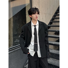 C316XZ50211P98夏秋新款修身短款外套西服显高西装黑色，男装西服，电商C316