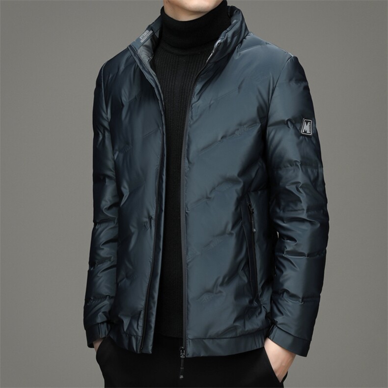 冬季羽绒服男新款中年男士爸爸加厚休闲灰鸭绒外套MYYL120-P220,男装羽绒服,电商B212（原钱塘6029）