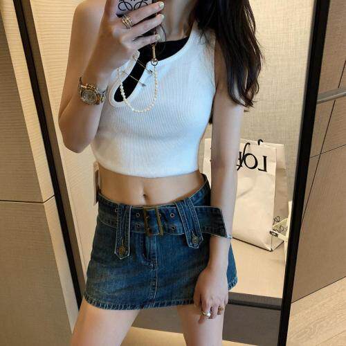 辣妹牛仔裙，女装，XTZ style