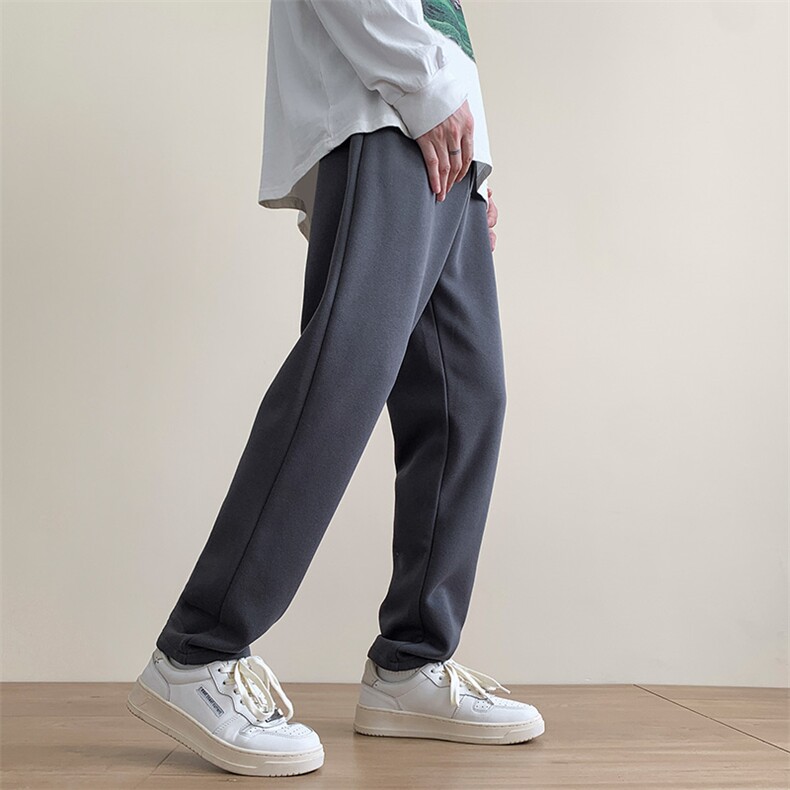 港风秋冬西装裤四色裤头宽松休闲长裤男K23309-P45控58,男装西服套装,星座717