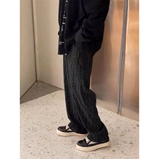 美式重磅加绒男女秋冬炸街灯芯绒直筒显瘦卫裤SF70P32，男装休闲裤，星座1112-1