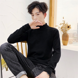 2025男跑量款新款半高领针织衫毛衣时尚403-1-M001-19主推差价大图片