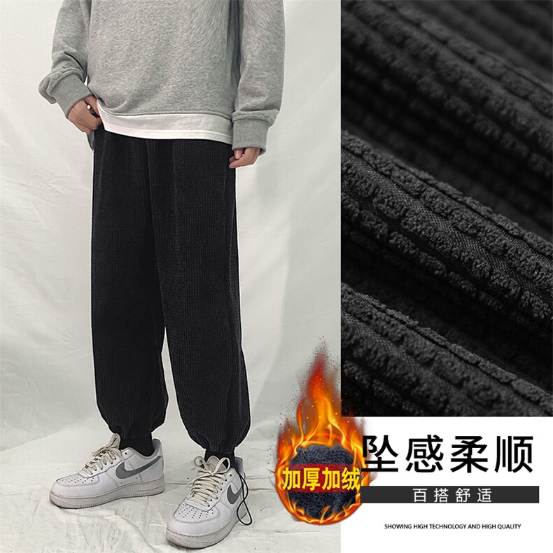 秋冬舒适百搭加绒加厚休闲裤 TY040-1特批35-加绒特批40图片