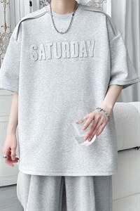 212A-T2580 特25控48 新款钢印字母圆领T恤短袖，男装T恤，星座212A（原A324）