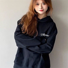 美式高街连帽卫衣男女2025春秋高级感百搭上衣潮WM7036，男装卫衣，星座208-5