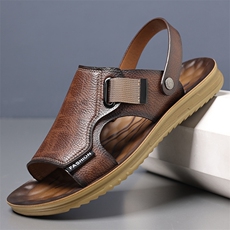 凉鞋男2025新款男鞋夏季外穿凉拖鞋男士牛筋底沙滩鞋，男鞋凉鞋，电商A223