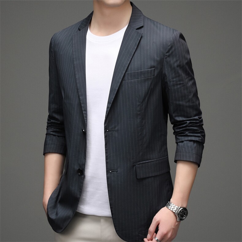YYA6629968男士2023年秋季新款长袖西服休闲青年夹克西装P180,男装西服,电商B360
