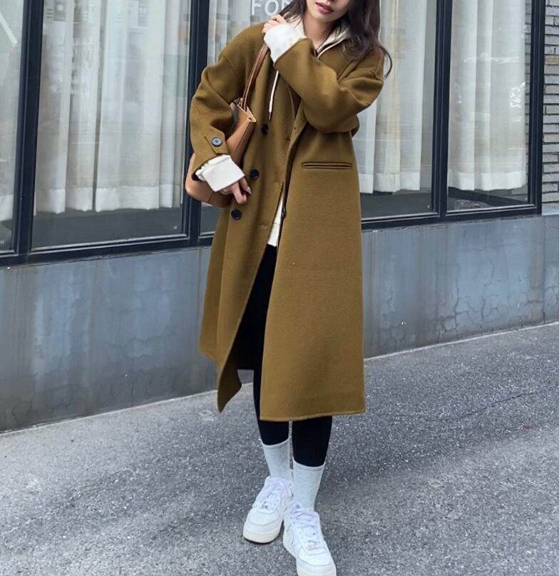 时尚双面羊绒大衣，其它，YNJDD