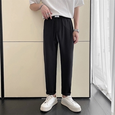 轻熟风~M~5XL~速哲同款夏季冰丝垂感弹力休闲裤X17/P50，男装休闲裤，电商B331
