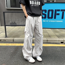 美式防水软壳冲锋裤男款速干伞兵工装裤子cleanfit直筒斜切微喇裤，男装工装外套，星座410-6（原星座1304-1）