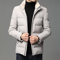 DF8853钱塘2020-2冬季厚款时尚休闲简约百搭中年男士羽绒服P240，男装羽绒服，钱塘207-2