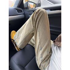 B221美式ins高街暗黑小众拼接修身牛仔裤LK24157-P60控78，男装牛仔裤，电商B221