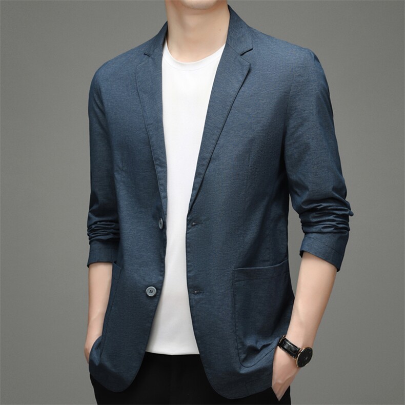 BH2002钱塘2020-2中青年男士时尚休闲百搭秋季西装外套P140,男装西服,钱塘207-2