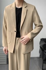 2024春新款西装套装，男装西服套装，星座406