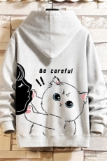 KS21116-P38连帽开衫卫衣男运动外套大码班服砖墙挂拍，男装卫衣，电商A040A