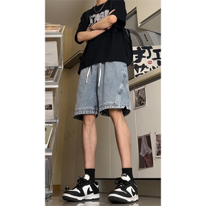 夏季新款水洗牛仔短裤 A450特P40控58图片