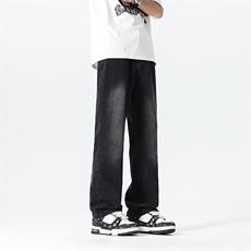 渐变色微喇牛仔裤男款美式高街vibe裤子微喇310A-4-JY-J901-P40，男装牛仔裤，星座310A-4