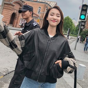 现货 271-930-P155 皮毛拼接短外套  控218图片