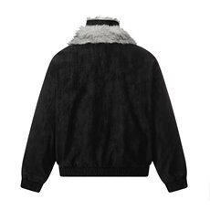 羊羔绒毛棉袄男士冬季2025新款加厚加绒连帽棉衣冬装情侣棉服外套，男装棉衣，星座1210-1
