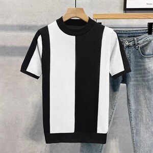 男春季潮韩版宽松百搭情侣针织衫Z3333P38图片