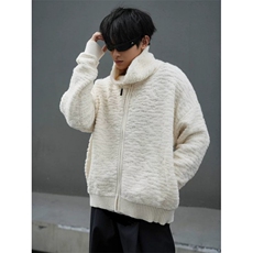 【005】拉链毛衣男百搭秋冬针织开衫外套休闲A079-MY9815-P62，男装针织衫/毛衣，电商A079