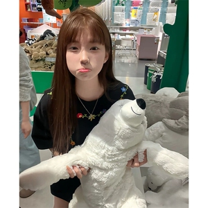 万针全刺绣工艺抖音得物高品质260克重磅纯棉双纱美式高街短袖T恤图片