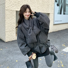 送围脖90白鸭绒烫钻羽绒服韩版花苞外套2C323-8878-P290，女装羽绒服，2C323
