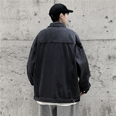 JK629-P70-控98现货破洞牛仔夹克外套大码，男装夹克，星座116