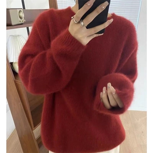 女士秋冬羊毛衫羊毛柔软贴肤时尚舒适图片
