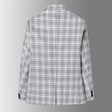春秋薄款时尚西装韩版格子便服单西男装外套潮电商A056-9980P95，男装西服套装，电商A056