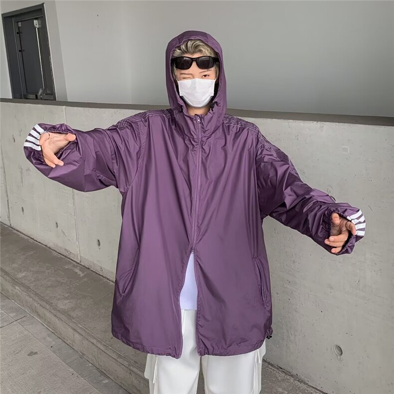 2025夏季潮流冰丝防晒衣男女新款户外防晒服JK9311P45,男装防晒衣,星座1108