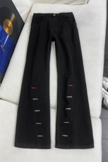 B221美式ins高街暗黑修身微喇休闲洗褪牛仔裤LK26640-特P45控78，男装牛仔裤，电商B221