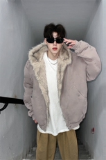 现货座山雕连帽棉衣加绒加厚棉服外套310A-2ZSD2301特批110，男装棉衣，星座310A-2